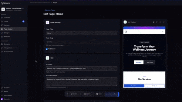 Edit anything and preview it live